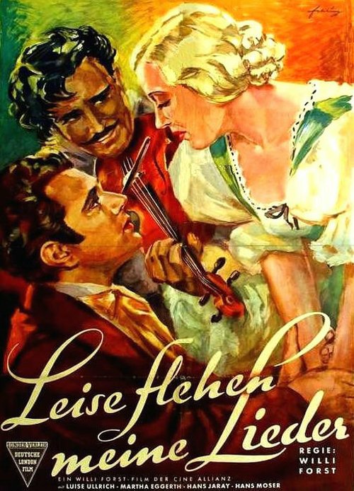 Обложка (Постер) Песнь моя летит с мольбою / Leise flehen meine Lieder (1933) SATRip