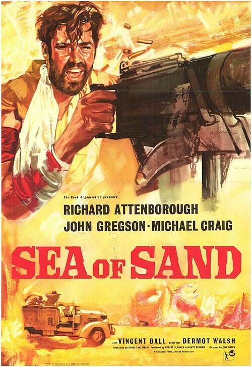 Обложка (Постер) Песочное море / Sea of Sand (1958) SATRip Обложка (Постер) Песочное море / Sea of Sand (1958) SATRip