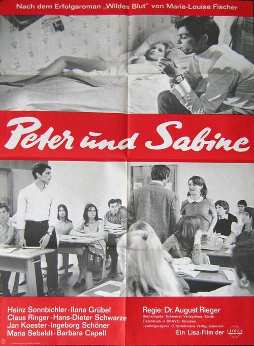 Обложка (Постер) Петер и Сабина / Peter und Sabine (1968) SATRip