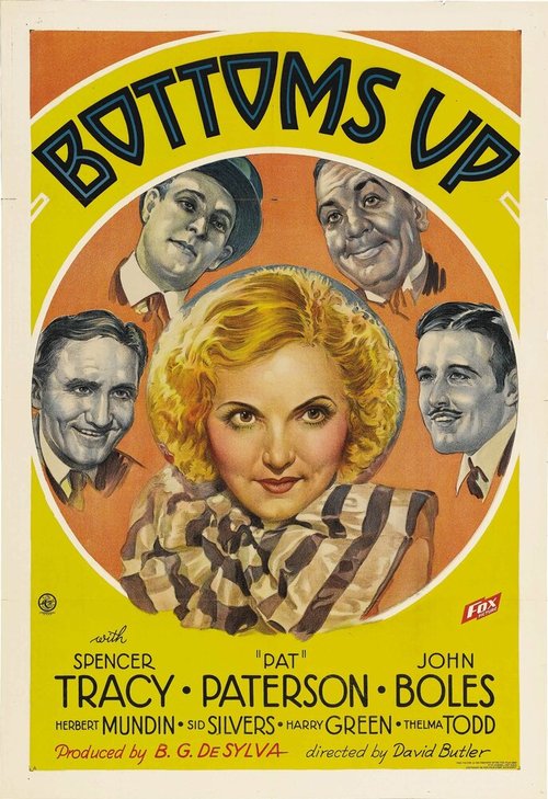 Обложка (Постер) Пей до дна / Bottoms Up (1934) SATRip