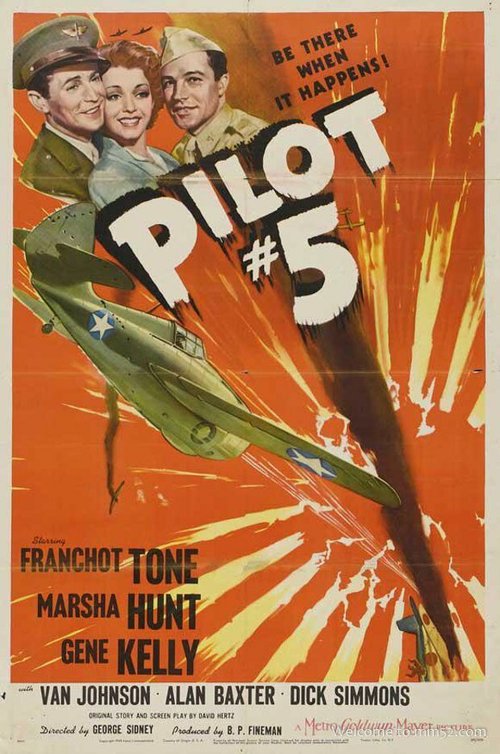 Обложка (Постер) Пилот №5 / Pilot #5 (1943) SATRip Обложка (Постер) Пилот №5 / Pilot #5 (1943) SATRip