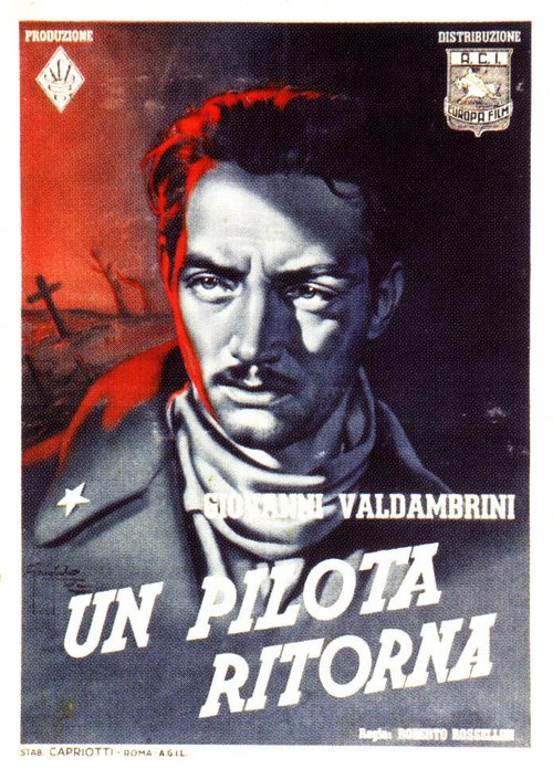 Обложка (Постер) Пилот возвращается / Un pilota ritorna (1942) SATRip Обложка (Постер) Пилот возвращается / Un pilota ritorna (1942) SATRip
