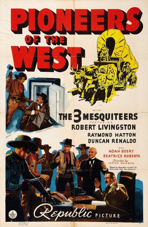Обложка (Постер) Pioneers of the West (1940) SATRip Обложка (Постер) Pioneers of the West (1940) SATRip