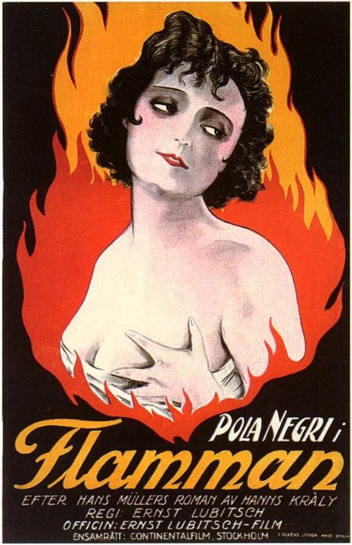 Обложка (Постер) Пламя / Die Flamme (1923) SATRip