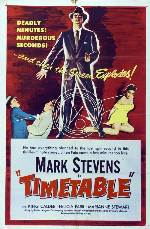 Обложка (Постер) План преступления / Time Table (1956) SATRip Обложка (Постер) План преступления / Time Table (1956) SATRip