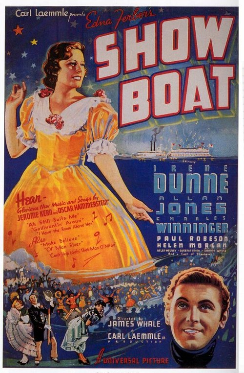 Обложка (Постер) Плавучий театр / Show Boat (1936) SATRip