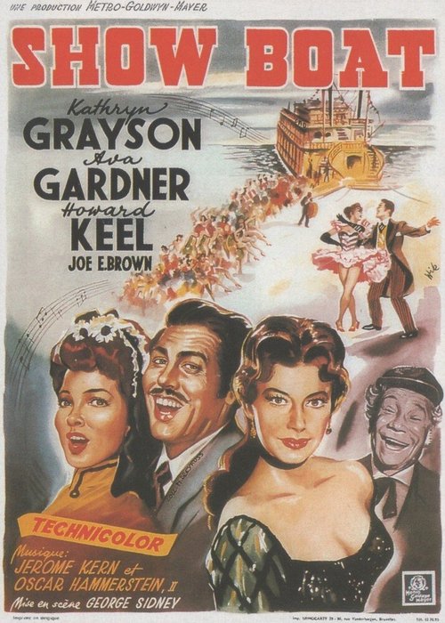 Обложка (Постер) Плавучий театр / Show Boat (1951) SATRip Обложка (Постер) Плавучий театр / Show Boat (1951) SATRip