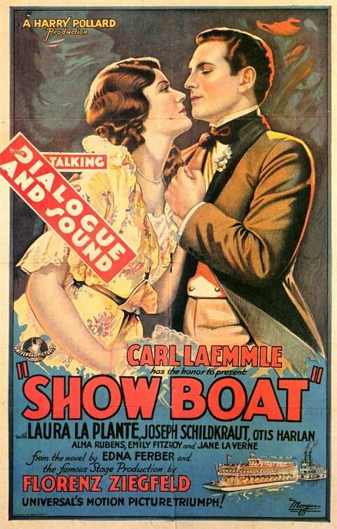 Обложка (Постер) Плавучий театр / Show Boat (1929) SATRip