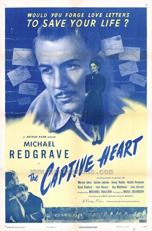 Обложка (Постер) Плененное сердце / The Captive Heart (1946) SATRip Обложка (Постер) Плененное сердце / The Captive Heart (1946) SATRip