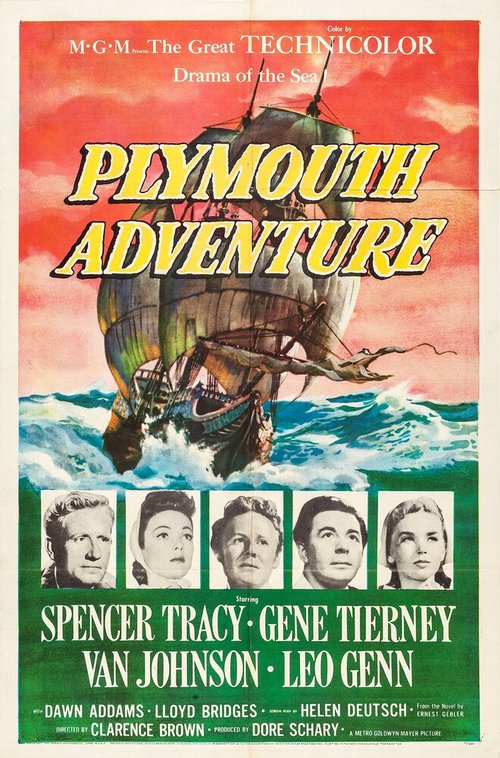 Обложка (Постер) Плимутское приключение / Plymouth Adventure (1952) SATRip Обложка (Постер) Плимутское приключение / Plymouth Adventure (1952) SATRip
