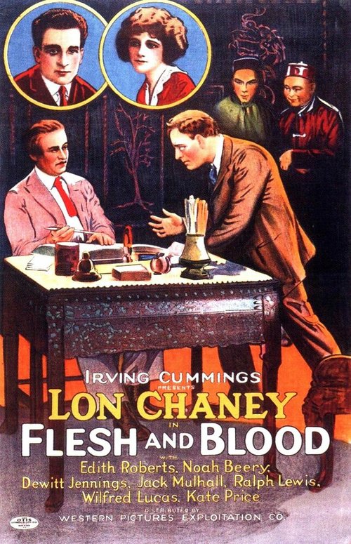 Обложка (Постер) Плоть и кровь / Flesh and Blood (1922) SATRip