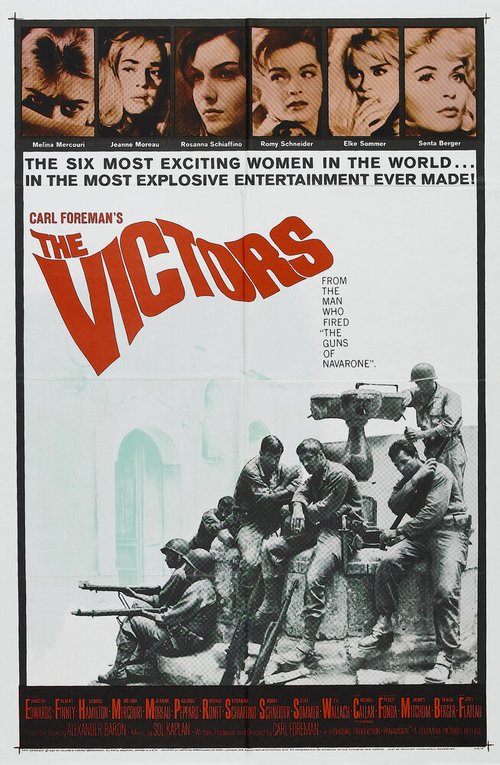 Обложка (Постер) Победители / The Victors (1963) SATRip Обложка (Постер) Победители / The Victors (1963) SATRip