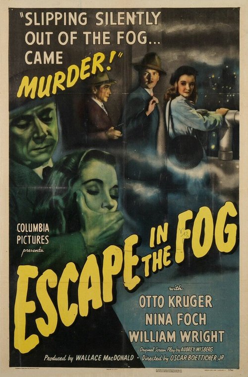 Обложка (Постер) Побег в тумане / Escape in the Fog (1945) SATRip Обложка (Постер) Побег в тумане / Escape in the Fog (1945) SATRip