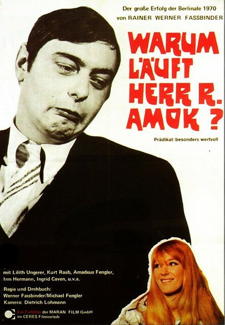 Обложка (Постер) Почему рехнулся господин Р? / Warum läuft Herr R. Amok (1970) SATRip Обложка (Постер) Почему рехнулся господин Р? / Warum läuft Herr R. Amok (1970) SATRip