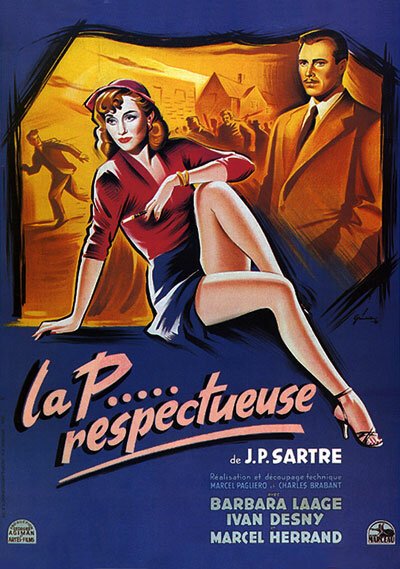 Обложка (Постер) Почтительная проститутка / La p... respectueuse (1952) SATRip Обложка (Постер) Почтительная проститутка / La p... respectueuse (1952) SATRip