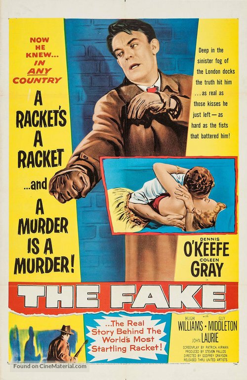 Обложка (Постер) Подделка / The Fake (1953) SATRip Обложка (Постер) Подделка / The Fake (1953) SATRip