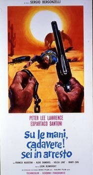 Обложка (Постер) Подними руки, мертвец! Ты арестован! / Su le mani, cadavere! Sei in arresto (1971) SATRip