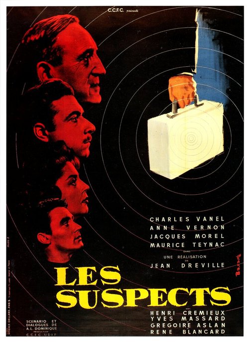 Обложка (Постер) Подозреваемые / Les suspects (1957) SATRip Обложка (Постер) Подозреваемые / Les suspects (1957) SATRip