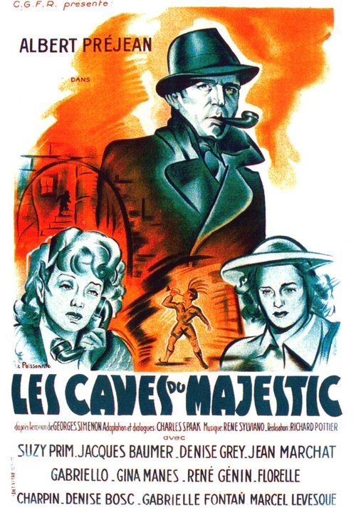Обложка (Постер) Подвалы Мажестика / Les caves du Majestic (1944) SATRip Обложка (Постер) Подвалы Мажестика / Les caves du Majestic (1944) SATRip
