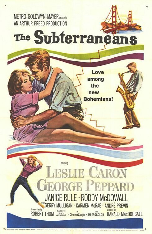 Обложка (Постер) Подземные / The Subterraneans (1960) SATRip