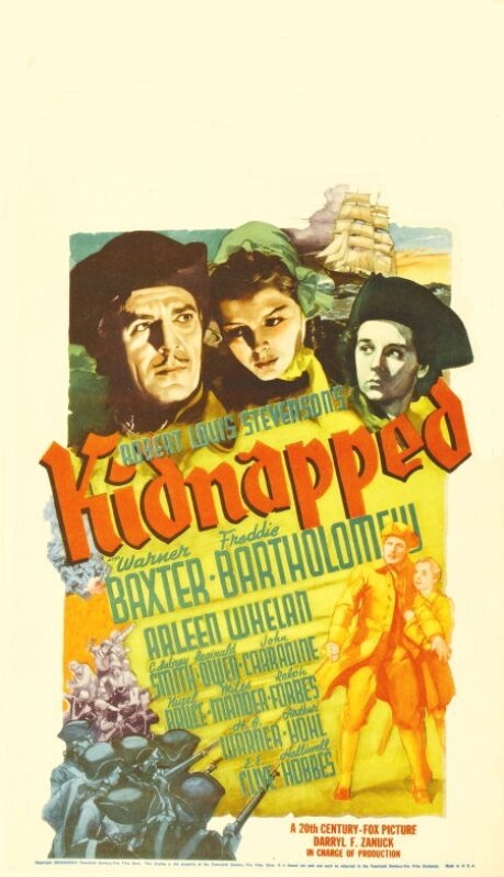 Обложка (Постер) Похищенный / Kidnapped (1938) SATRip Обложка (Постер) Похищенный / Kidnapped (1938) SATRip