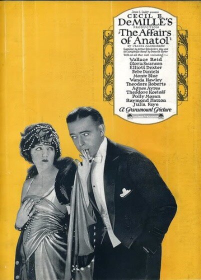 Обложка Похождения Анатоля / The Affairs of Anatol (1921) 