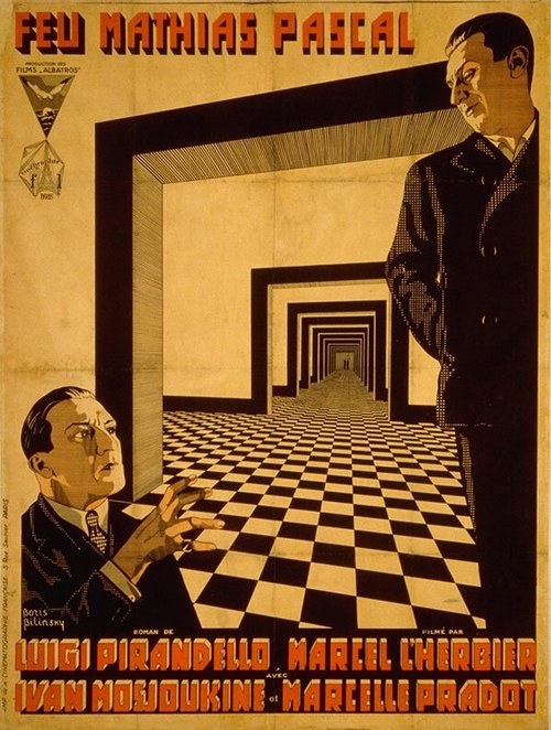 Обложка (Постер) Покойный Матиас Паскаль / Feu Mathias Pascal (1926) SATRip
