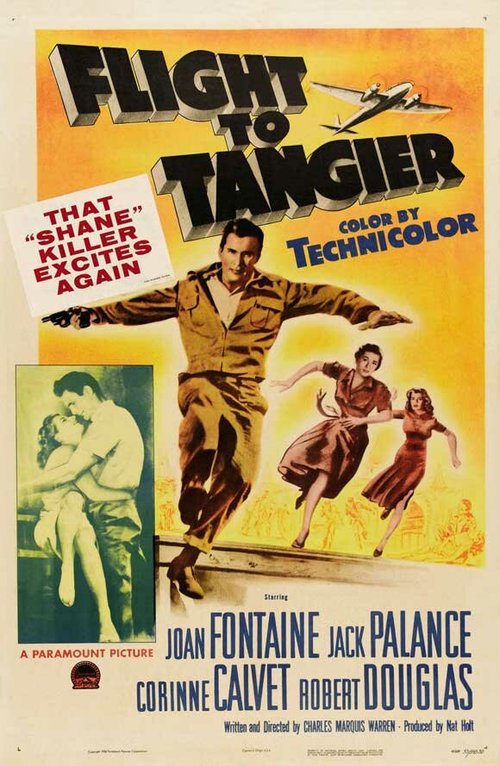 Обложка (Постер) Полет в Танжер / Flight to Tangier (1953) SATRip Обложка (Постер) Полет в Танжер / Flight to Tangier (1953) SATRip
