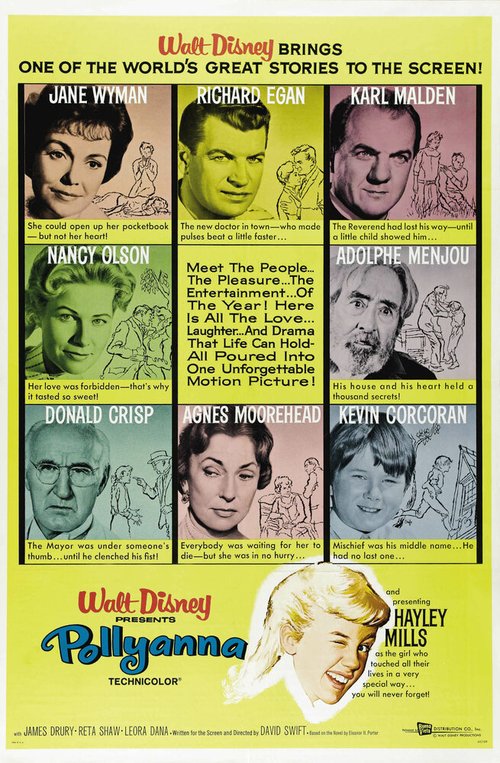 Обложка (Постер) Поллианна / Pollyanna (1960) SATRip Обложка (Постер) Поллианна / Pollyanna (1960) SATRip