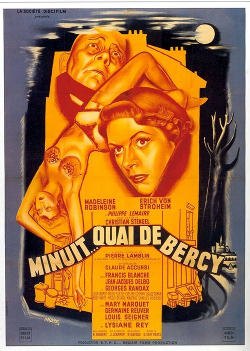 Обложка (Постер) Полночь, набережная Берси / Minuit... Quai de Bercy (1953) SATRip Обложка (Постер) Полночь, набережная Берси / Minuit... Quai de Bercy (1953) SATRip