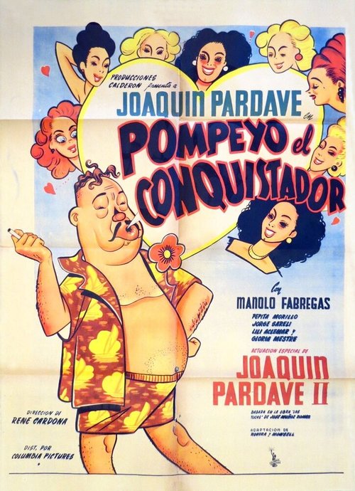 Обложка (Постер) Pompeyo el conquistador (1953) SATRip
