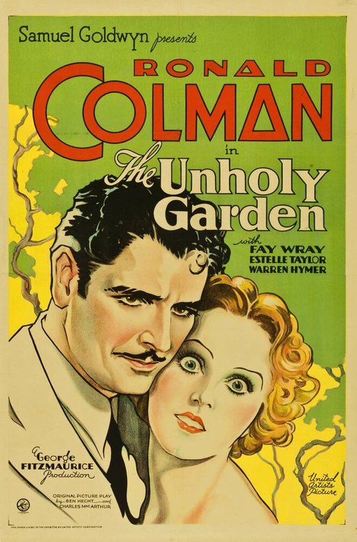 Обложка (Постер) Порочный сад / The Unholy Garden (1931) SATRip