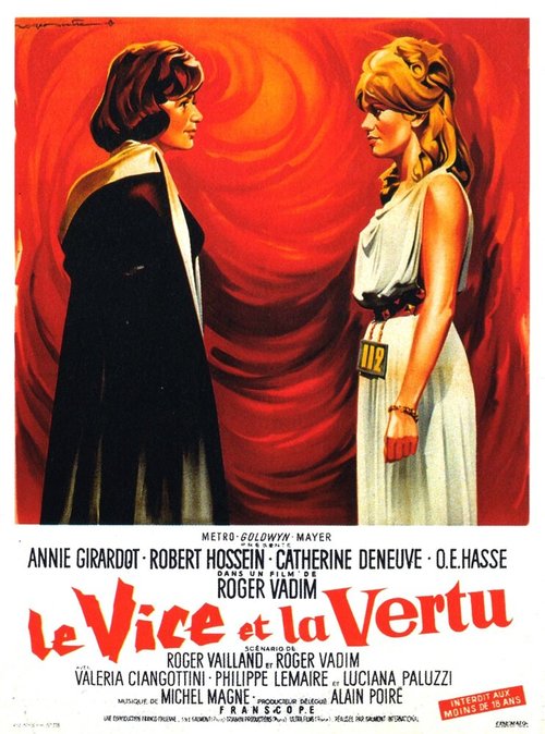 Обложка (Постер) Порок и добродетель / Le vice et la vertu (1963) SATRip Обложка (Постер) Порок и добродетель / Le vice et la vertu (1963) SATRip