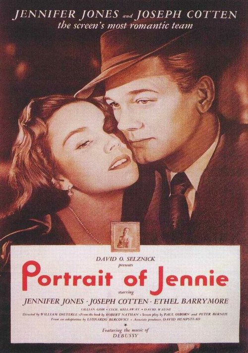 Обложка (Постер) Портрет Дженни / Portrait of Jennie (1948) SATRip Обложка (Постер) Портрет Дженни / Portrait of Jennie (1948) SATRip