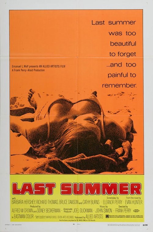Обложка (Постер) Последнее лето / Last Summer (1969) SATRip