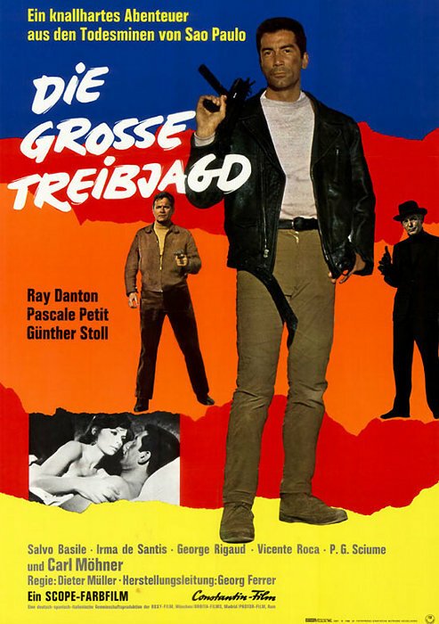 Обложка (Постер) Последний наёмник / Die grosse Treibjagd (1968) SATRip