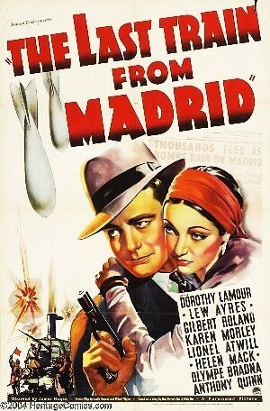 Обложка (Постер) Последний поезд из Мадрида / The Last Train from Madrid (1937) SATRip Обложка (Постер) Последний поезд из Мадрида / The Last Train from Madrid (1937) SATRip