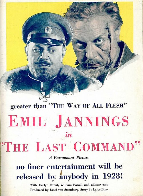 Обложка (Постер) Последний приказ / The Last Command (1927) SATRip