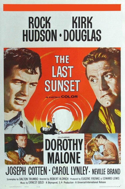Обложка (Постер) Последний закат / The Last Sunset (1961) SATRip Обложка (Постер) Последний закат / The Last Sunset (1961) SATRip