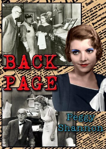 Обложка (Постер) Последняя страница / Back Page (1934) SATRip