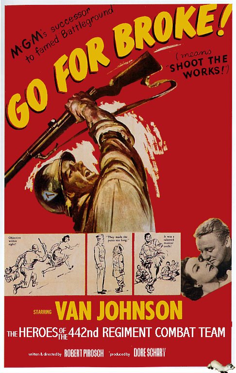Обложка (Постер) Поставить всё на карту! / Go for Broke! (1951) SATRip Обложка (Постер) Поставить всё на карту! / Go for Broke! (1951) SATRip