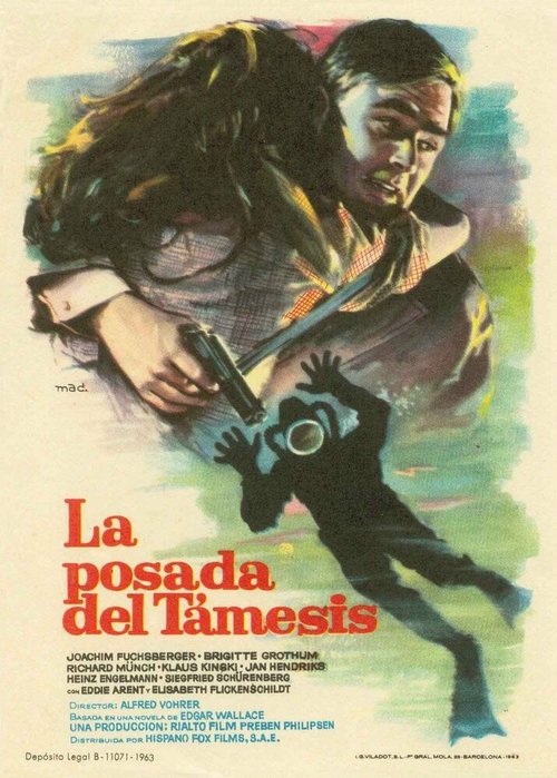 Обложка (Постер) Постоялый двор на Темзе / Das Gasthaus an der Themse (1962) SATRip Обложка (Постер) Постоялый двор на Темзе / Das Gasthaus an der Themse (1962) SATRip
