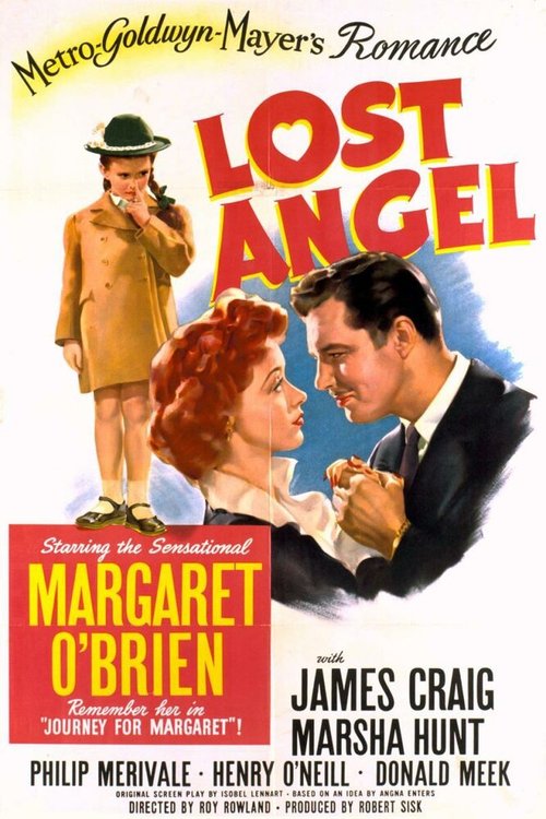 Обложка (Постер) Потерянный ангел / Lost Angel (1943) SATRip Обложка (Постер) Потерянный ангел / Lost Angel (1943) SATRip