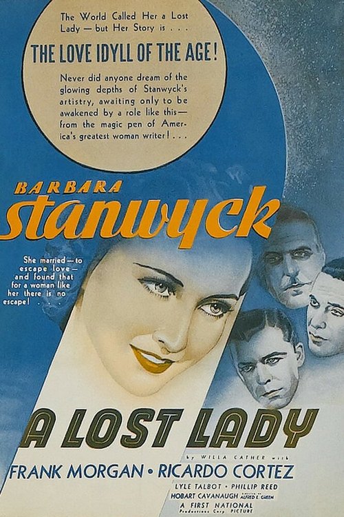 Обложка (Постер) Потерявшаяся леди / A Lost Lady (1934) SATRip