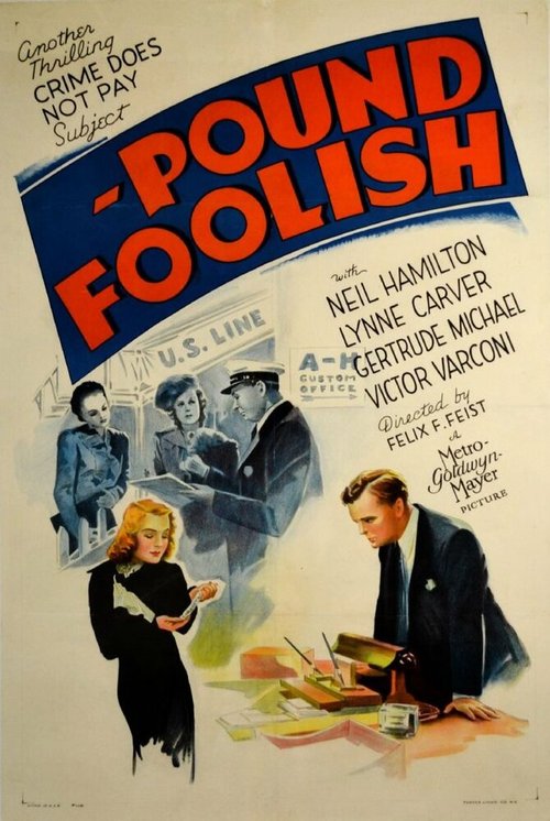 Обложка (Постер) Pound Foolish (1940) SATRip Обложка (Постер) Pound Foolish (1940) SATRip