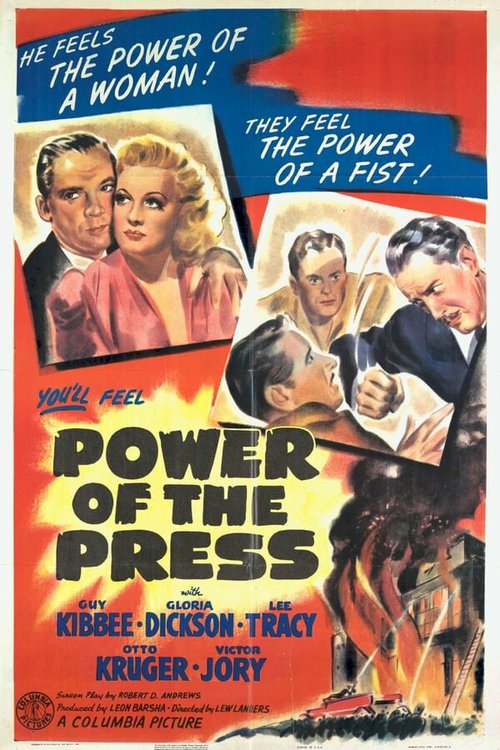 Обложка (Постер) Power of the Press (1943) SATRip Обложка (Постер) Power of the Press (1943) SATRip