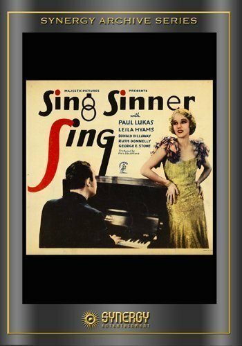 Обложка (Постер) Пой, грешница, пой / Sing Sinner Sing (1933) SATRip
