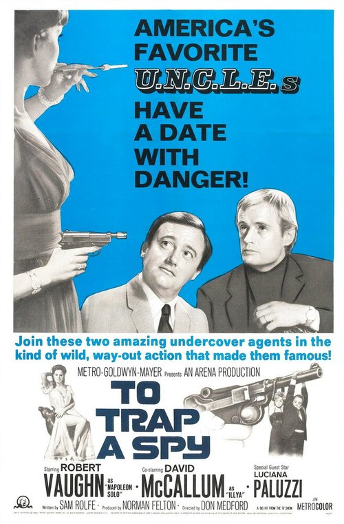 Обложка (Постер) Поймать шпиона / To Trap a Spy (1964) SATRip Обложка (Постер) Поймать шпиона / To Trap a Spy (1964) SATRip