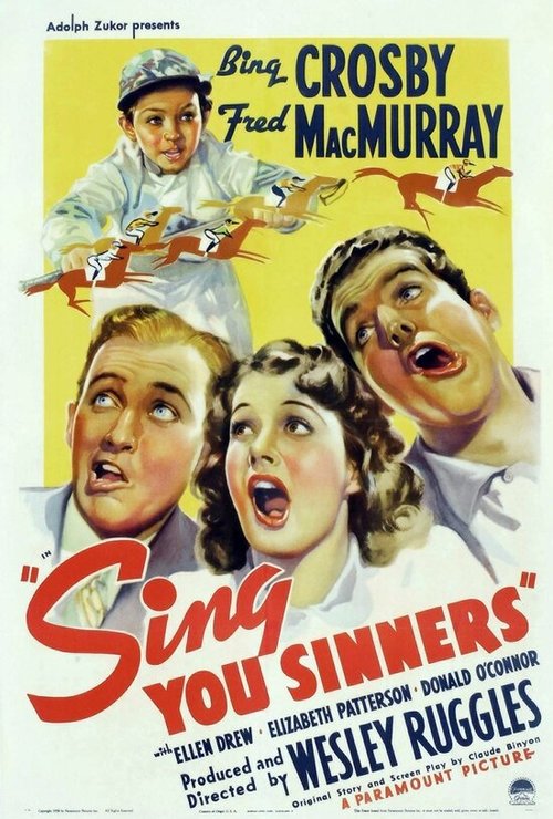 Обложка (Постер) Пойте, грешники / Sing, You Sinners (1938) SATRip Обложка (Постер) Пойте, грешники / Sing, You Sinners (1938) SATRip