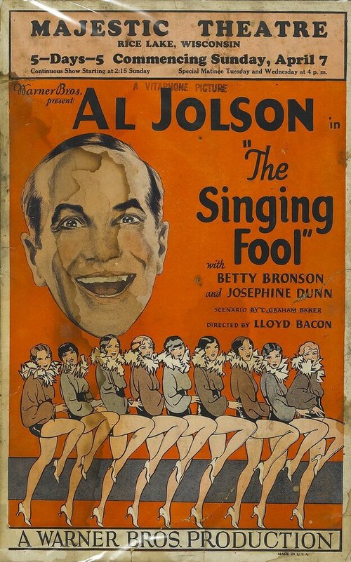 Обложка (Постер) Поющий дурак / The Singing Fool (1928) SATRip